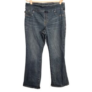 Rock & Republic Fever Pull On Bootcut Jeans Womens 18 Medium Wash Denim Rx